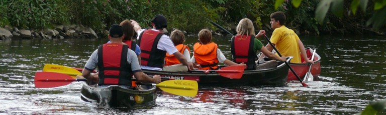 Kanutouren auf der Wupper