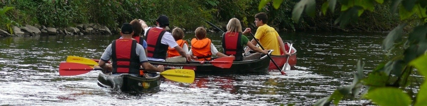 Kanutouren auf der Wupper