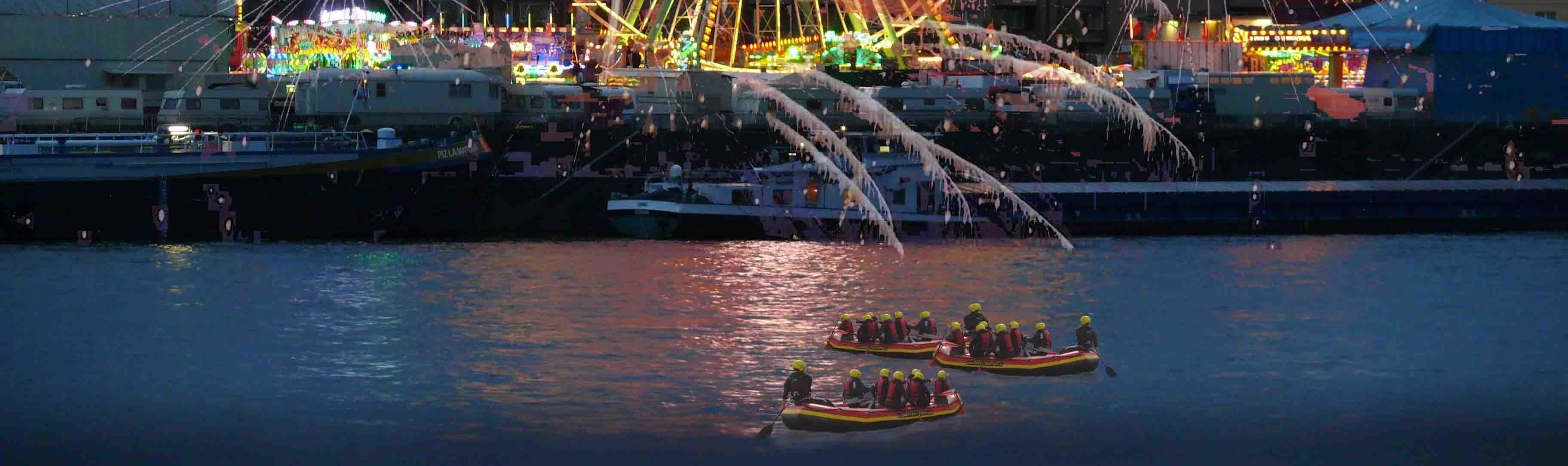 Moonlight Special - Rhein Rafting Köln und Rafting Tour