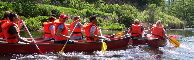 Fahrt auf der Wupper
