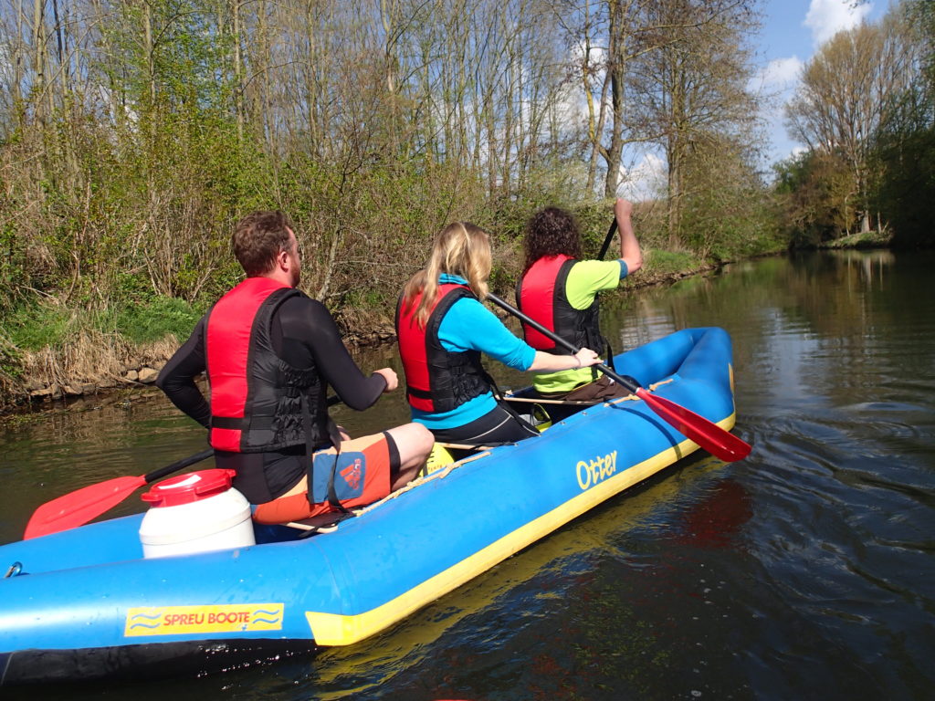 Schlauchboot Kanadier Touren 4 - Wupperkanu